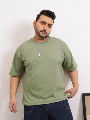 Heavy Weight Plus Size Drop Shoulder T-shirt
