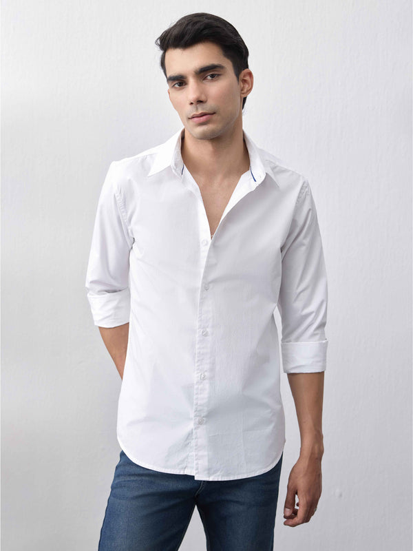 Poplin Regular fit Full sleeve Shirt