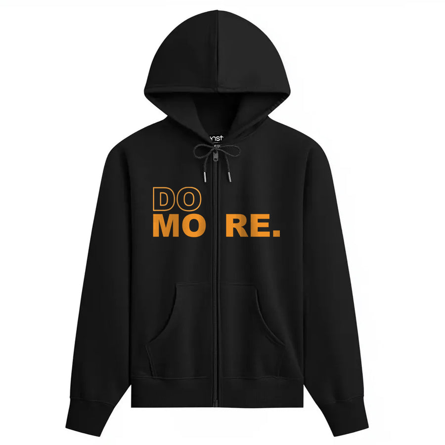 Do More Zipper Plus Size Hoodie